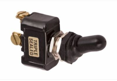Sealed Toggle Switches Off/On-Single Pole 6-32 Screw Terminal