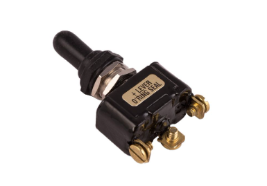 Sealed Toggle Switch MOM/Off/MOM Single Pole-6-32 Screw Terminal