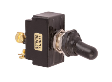 Sealed Toggle Switch Off/On Double Pole 6-32 Screw Terminal