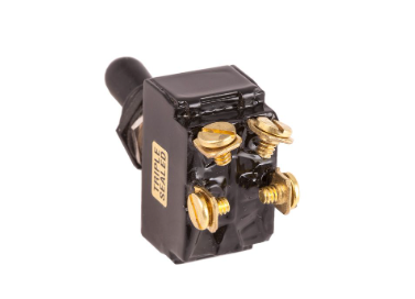 Sealed Toggle Switch Off/On Double Pole 6-32 Screw Terminal