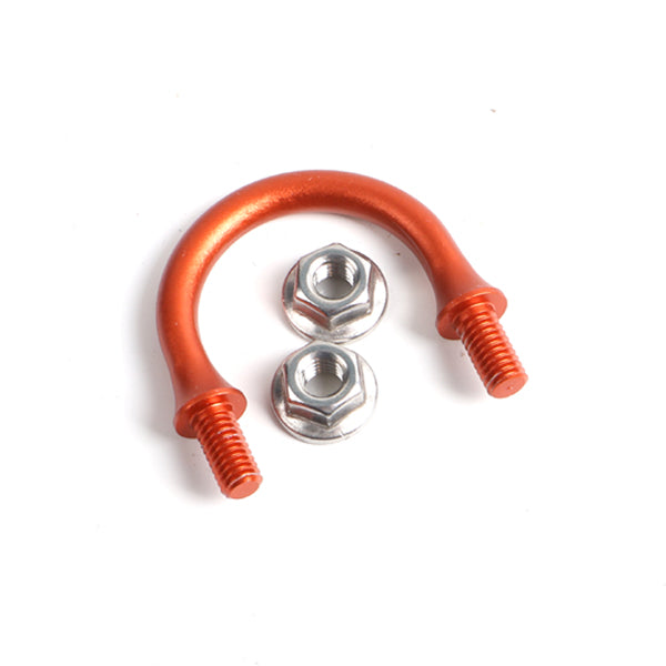 Aluminum U Shaped Switch Guards - Orange image