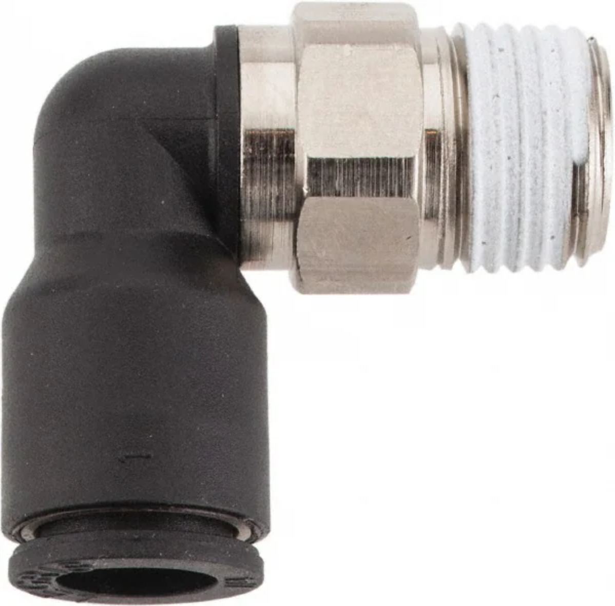 NITRA QD 1/4" Tube to 1/8" Pipe Elbow Fitting image 0