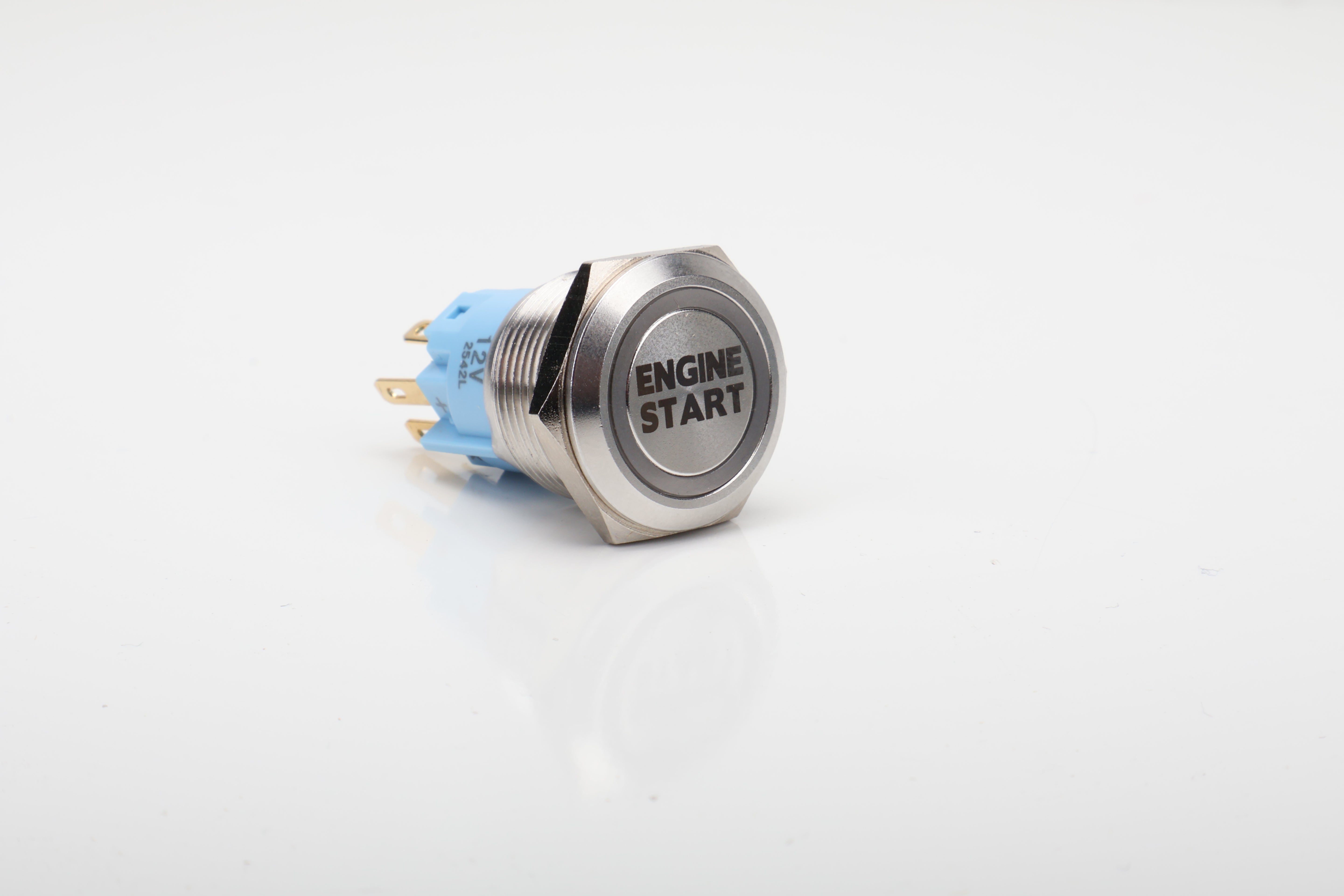 22mm Engine Start Push Button With RGB Halo
