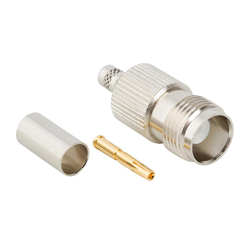 TNC Straight Crimp Jack for RG-55 RG-142 RG-223 50 Ohms image 0