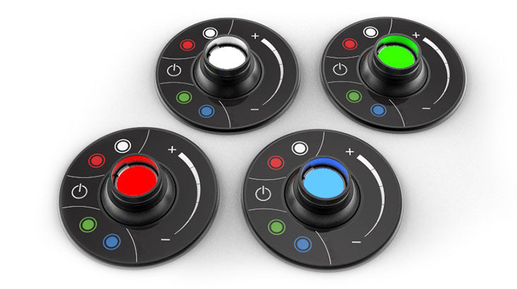 AVEO EyeBeam RGBW – Interior Multicolor Swivel Light - BLACK image 1