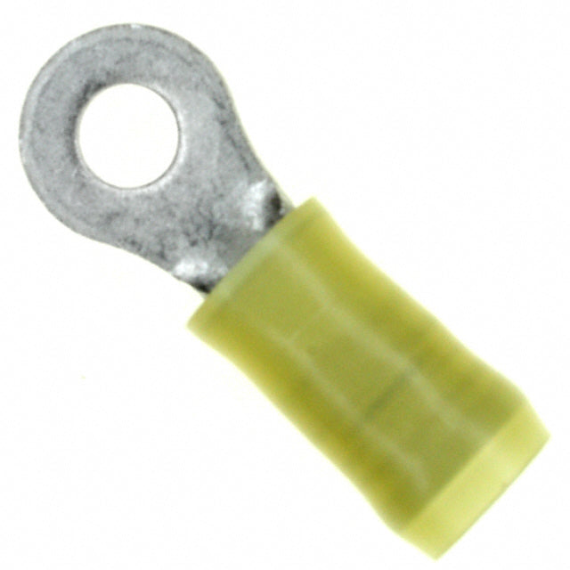 12awg - 10awg x #8 Yellow Ring Terminal