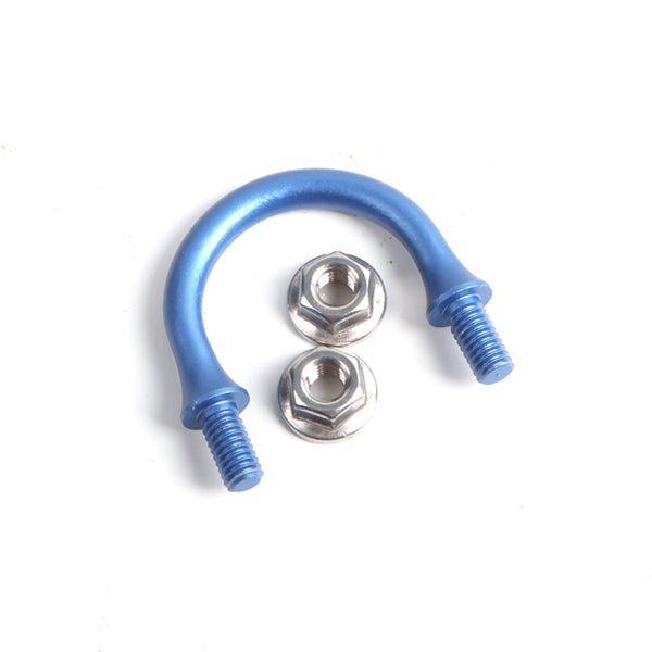 Aluminum U Shaped Switch Guards - Blue image
