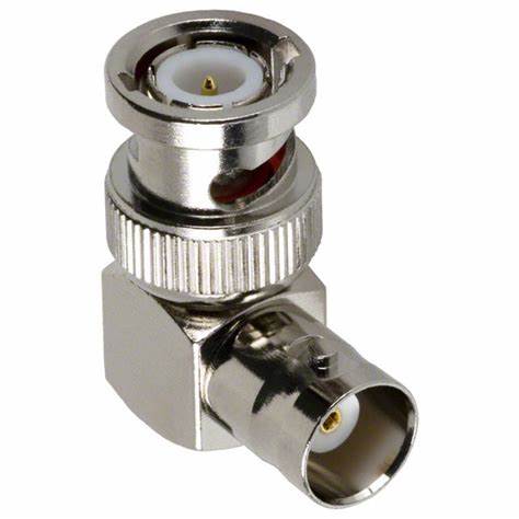 RF Adapter - BNC Jack to BNC Plug - Right Angle image 0