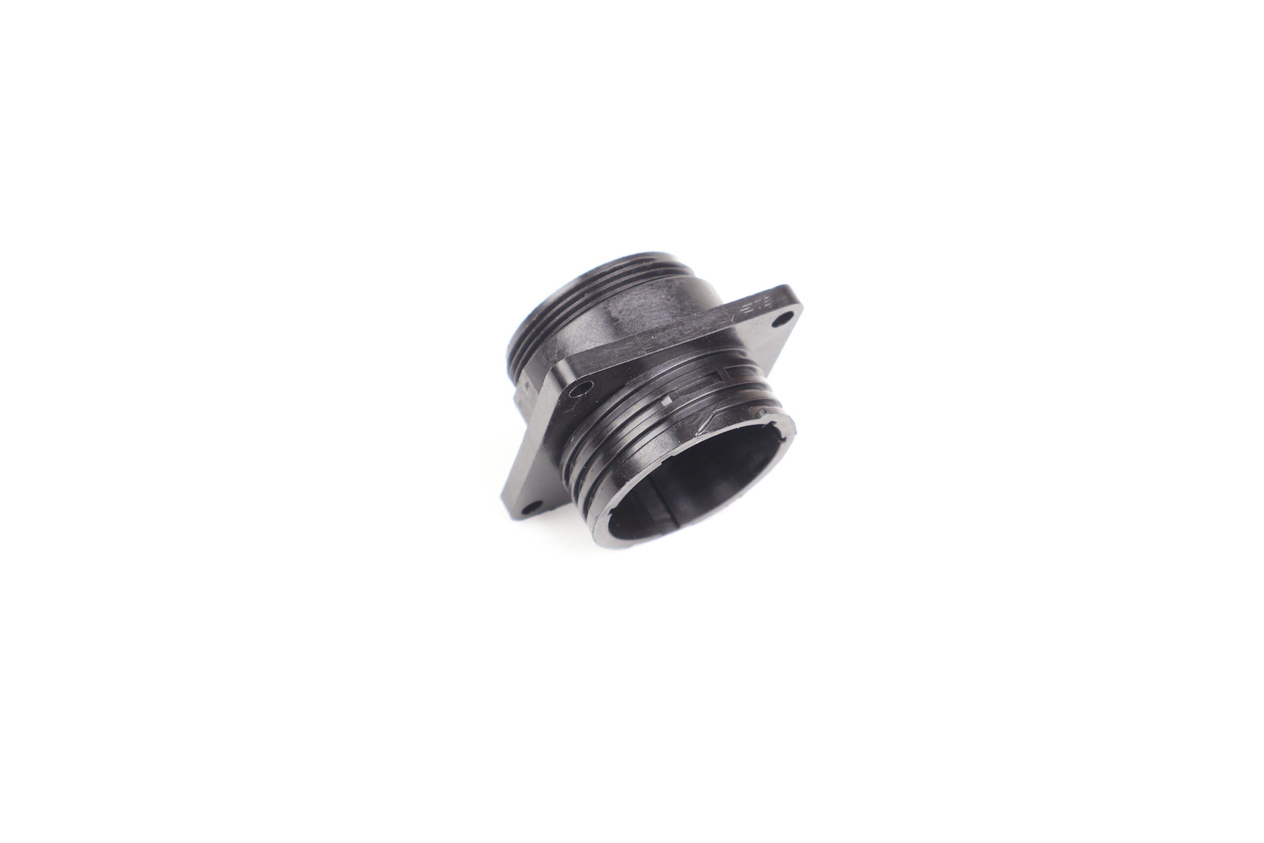 Circular Connector/37 Position Size 23 Panel Mount, Flange With Mounting Holes, Straight Angle, Threaded image 2