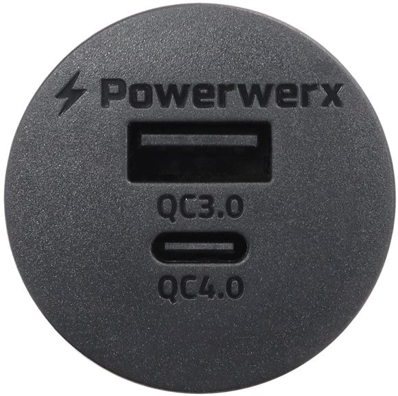 65W USB QC3.0 and USB-C QC4.0 Fast Charge