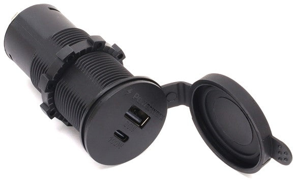 100W USB-C QC5 & USB-A 36W QC3 Fast Charge