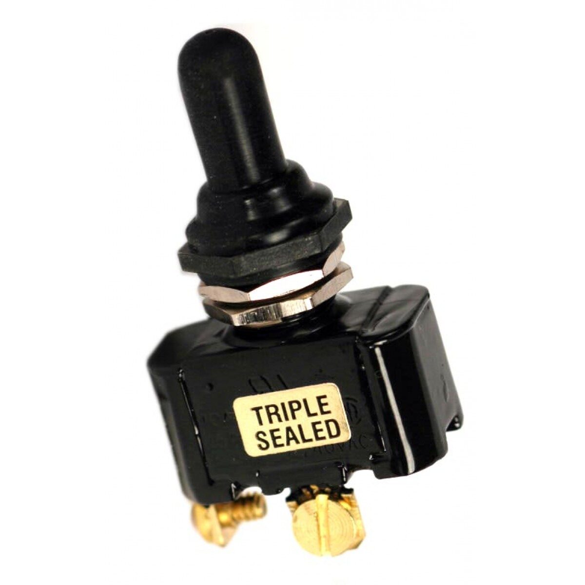 Sealed Toggle Switches-Off / On-Single Pole-6-32 Screw Terminal image 0
