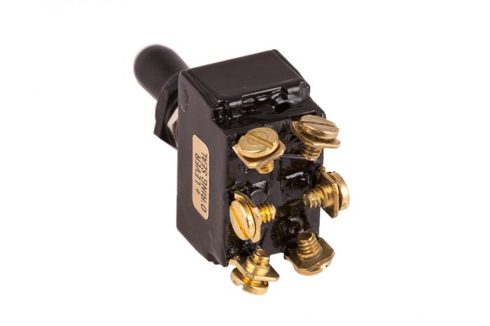 Sealed Toggle Switches-On / Off / On-Double Pole-6-32 Screw Terminal image 0