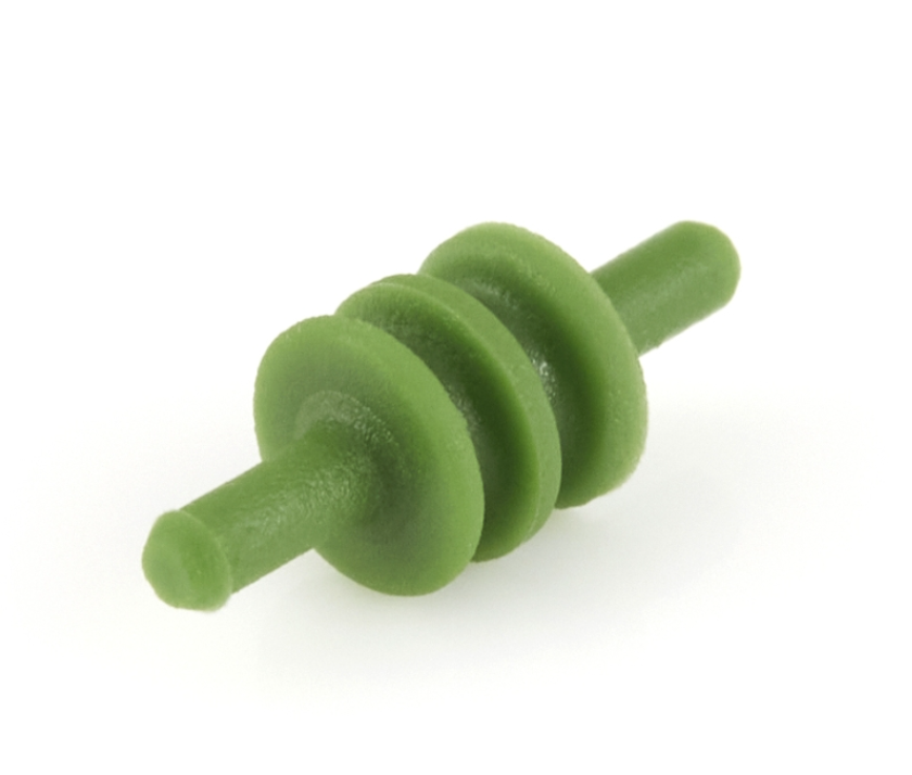Delphi Green Blank Seal For GT 150 Connectors image 0