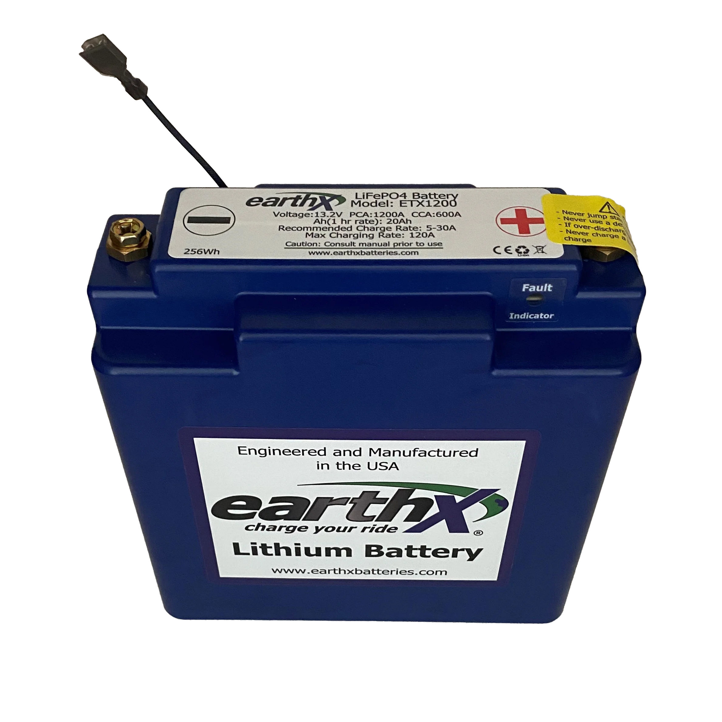 EarthX ETX1200 Aircraft Battery