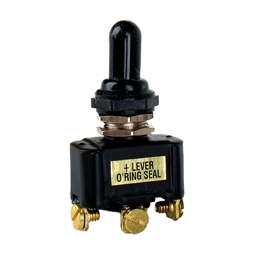 Sealed Toggle Switches-Momentary On / Off / Momentary On-Single Pole-6-32 Screw Terminal image 0