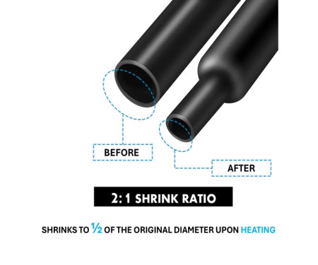 Heat Shrink Tubing Adhesive Lined - 3:1